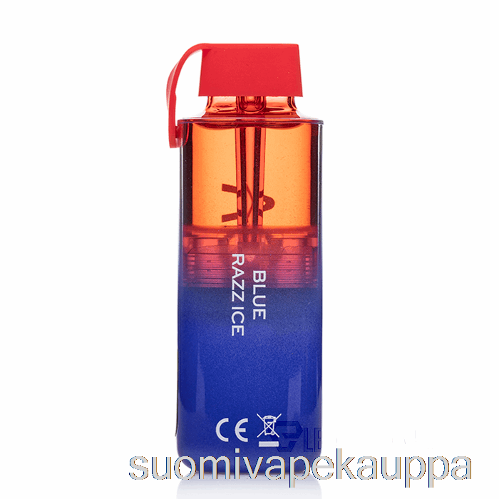Vape Suomi Vozol Neon 10000 Kertakäyttöinen Blue Razz Ice